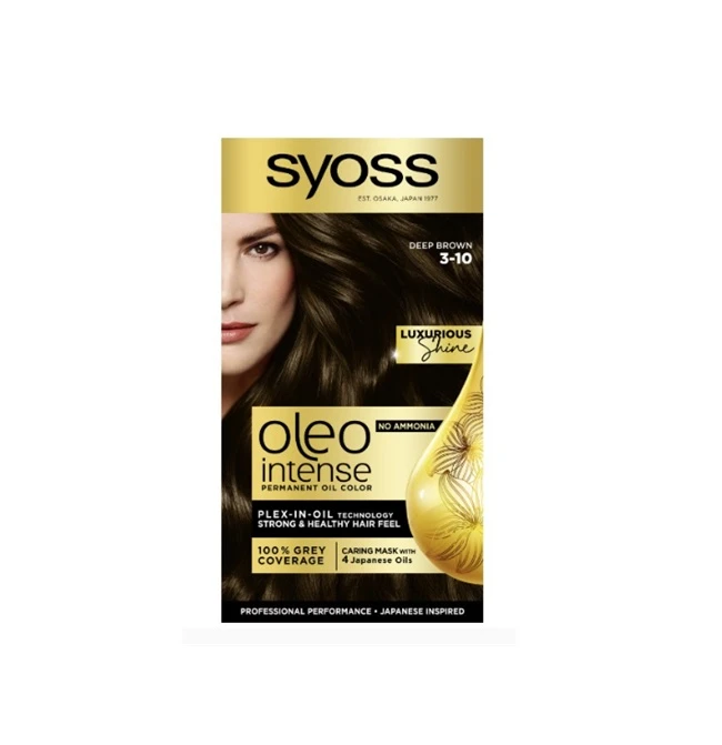 Vopsea Par Syoss  Oleo3 10 DEEP BROWN
